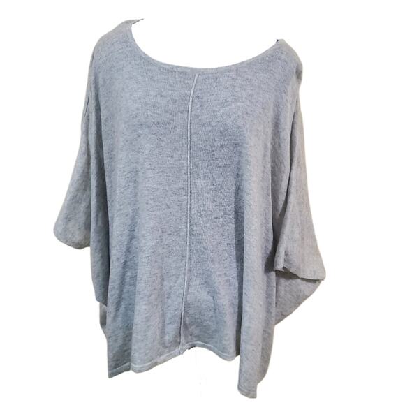 Soft Surroundings cuddly drape poncho tunic sweater tee Small/Medium S/M - Picture 1 of 5